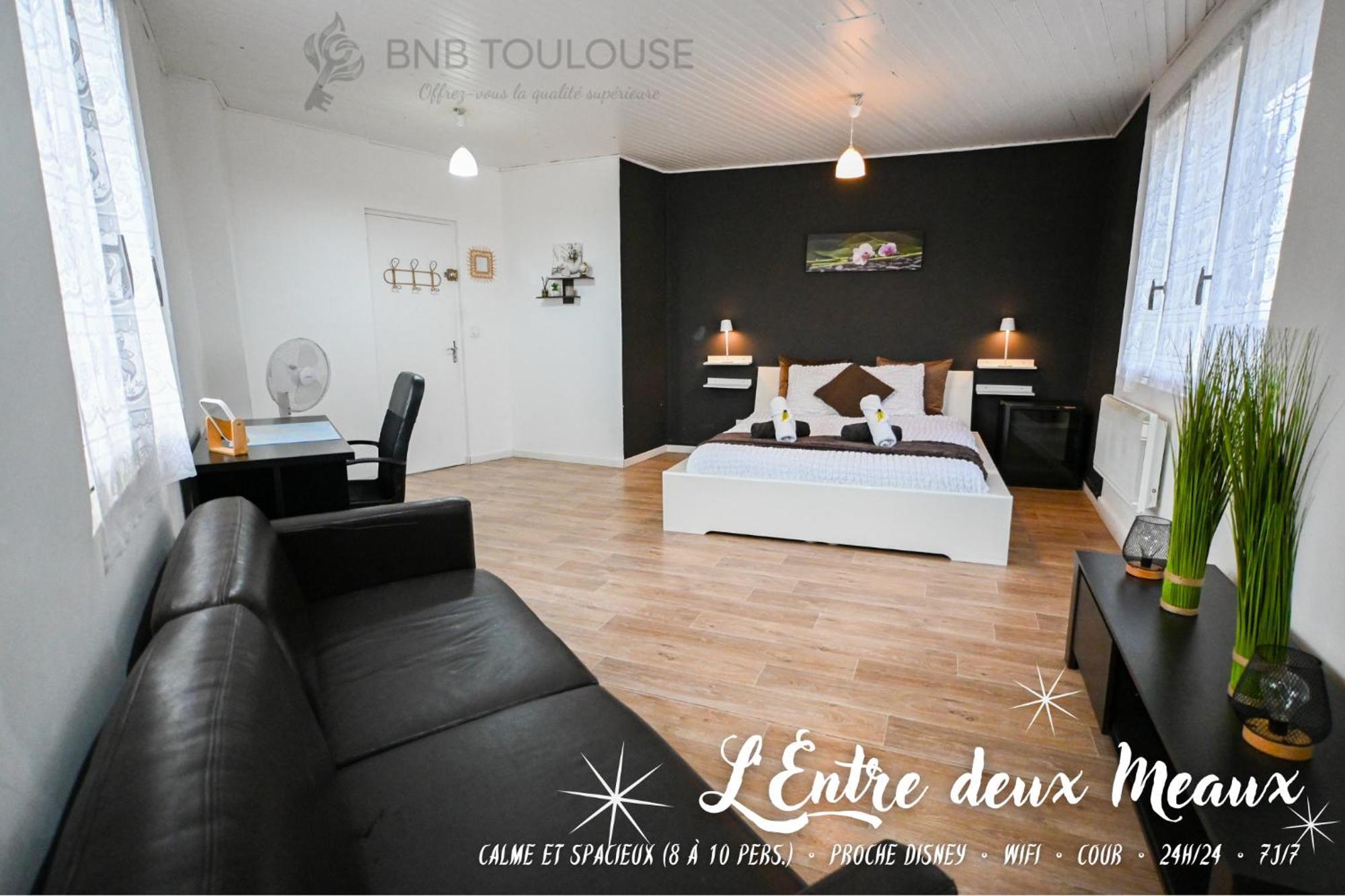 Pause Entre Deux Meaux ► Proche Disneyland Paris ► Wifi ► Netflix ► 24/24H Penchard Buitenkant foto